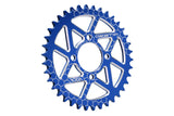 Rear Sprocket Yamaha DT 50 LC Portugal 38 teeth - 420 Alu blue