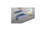 Bar Pad without crossbrace KRM white / hologram