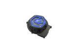 Ignition Cover KRM AM6 blue double-sided