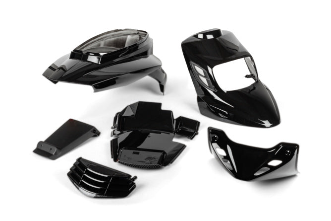 Fairing Kit 6 st. BCD RX svart Yamaha BWs efter 2004