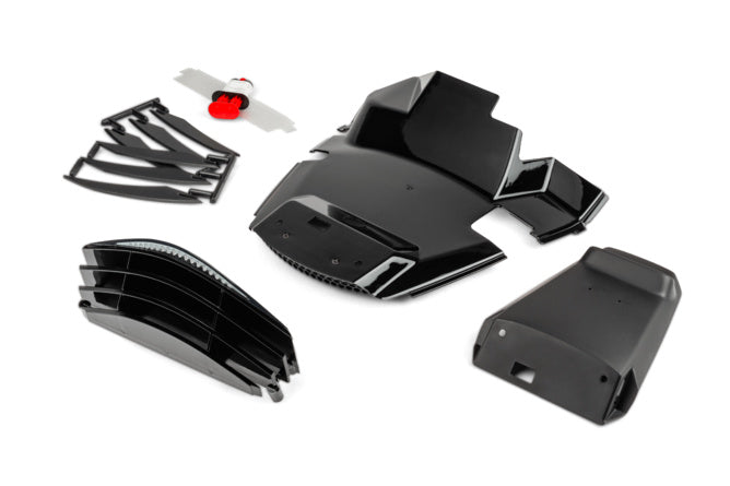 Fairing Kit 6 st. BCD RX svart Yamaha BWs efter 2004