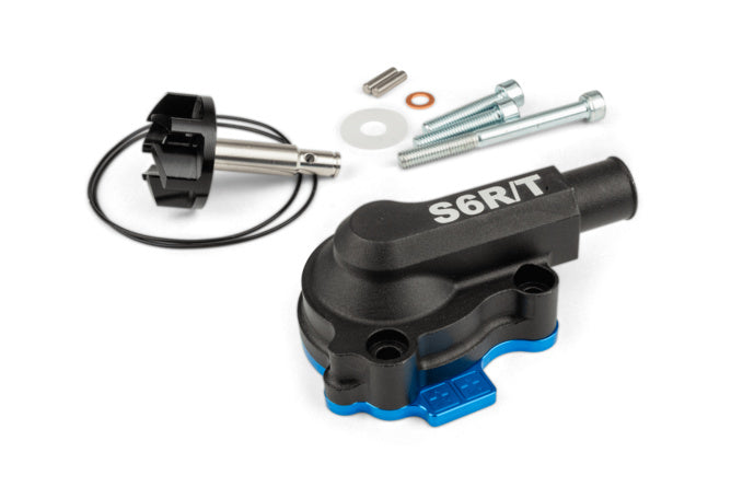 Vattenpump högflöde med kåpa Stage6 R/T Blå AM6