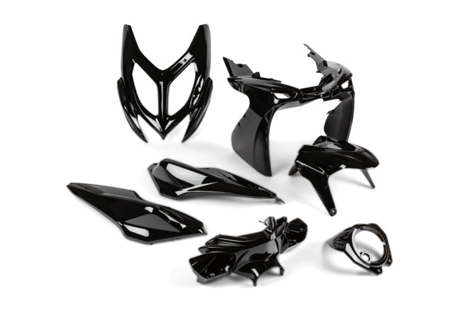 Fairing Kit 7 delar Yamaha Aerox efter 2013 svart
