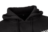 Hoody scootertuning is not a crime unzipped black