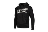 Hoody scootertuning is not a crime unzipped black