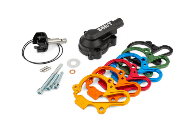 Vattenpump högflöde med kåpa Stage6 R/T Blå AM6