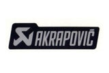 Sticker Akrapovic heat resistant 120x35mm