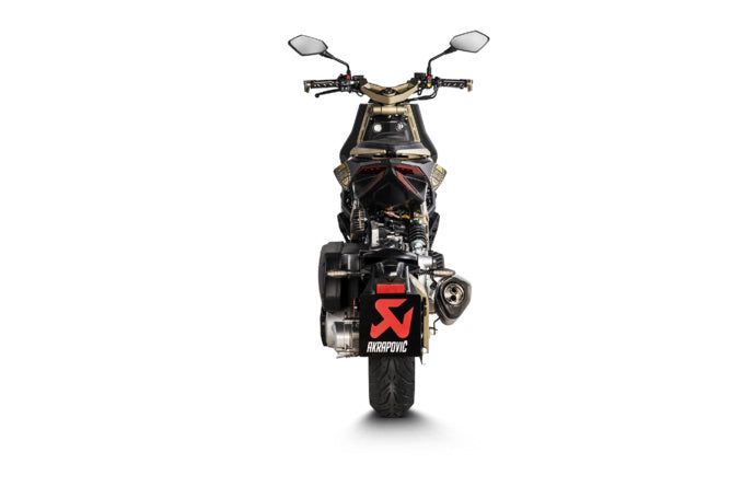 Slip-on Avgassystem Akrapovic Italjet Dragster 125 - 200 svart