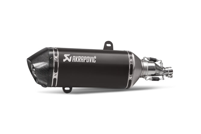 Slip-on Avgassystem Akrapovic Vespa GTS 125cc Euro 4 svart