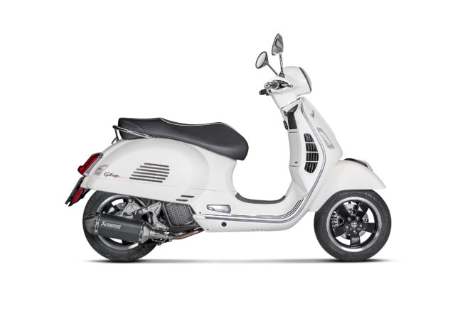 Slip-on Avgassystem Akrapovic Vespa GTS 125cc Euro 5 svart