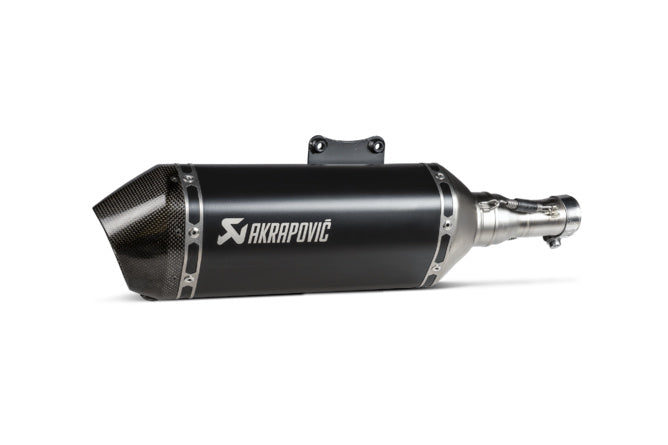 Slip-on Avgassystem Akrapovic Vespa Primavera 125cc 2021 - 2022 svart