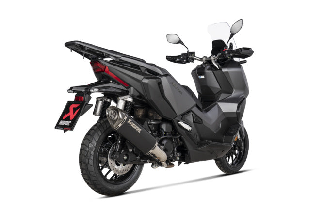 Slip-on Avgassystem Akrapovic Honda Forza 350 efter 2024 svart