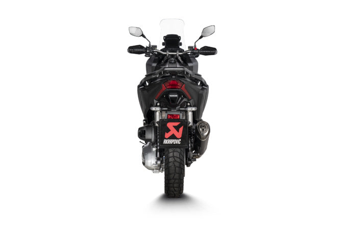 Slip-on Avgassystem Akrapovic Honda Forza 350 efter 2024 svart