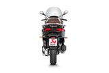 Slip-on Exhaust Akrapovic Piaggio MP3 400 black