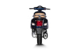 Slip-on Exhaust Akrapovic Vespa GTS 300 after 2021 black