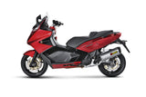 Slip-on Exhaust Akrapovic stainless steel Gilera GP 800 / Aprilia SRV 850 after 2012