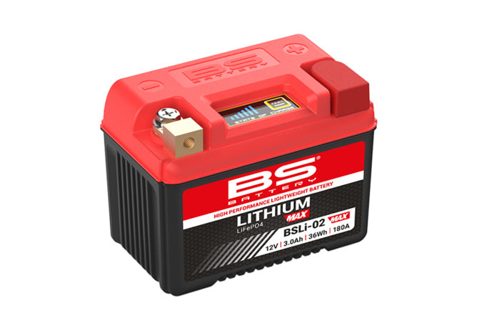 Lithiumbatteri BS Battery Max BSLI-02 12V - 3Ah