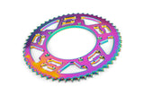 Rear Sprocket Doppler 53 teeth - 428 aluminum neochrome Sherco 50