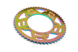 Rear Sprocket Doppler 53 teeth - 428 aluminum neochrome Sherco 50