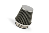 Air Filter KN type straight 54mm chrome