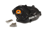 Gearbox Cover Stage6 R/T black with titanium screws Minarelli