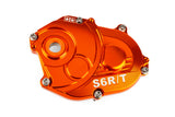 Gearbox Cover Stage6 R/T orange with titanium screws Minarelli
