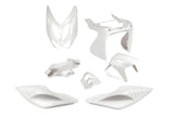 Fairing Kit 7 pcs. white Yamaha Aerox before 2013