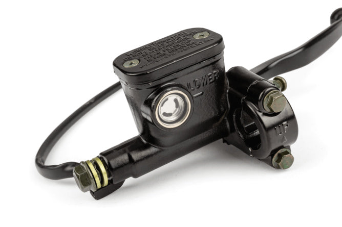 Bromsmastercylinder fram med spegelmontering M10