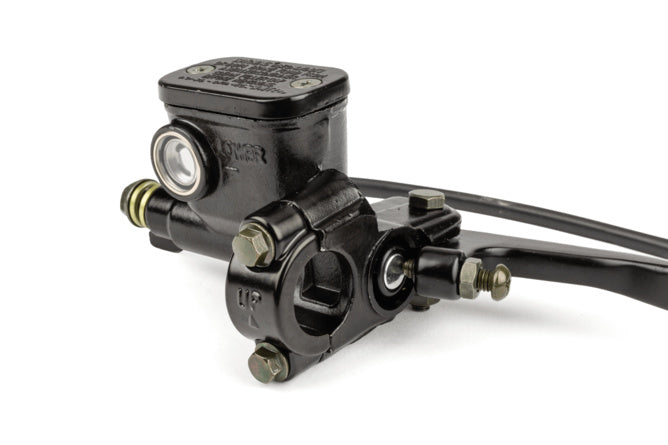 Bromsmastercylinder fram med spegelmontering M10