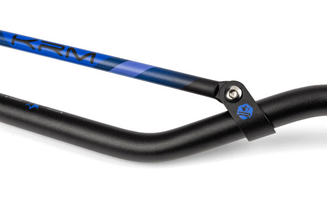 Styre 22mm KRM svart / blå