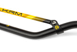 Handlebar 22mm KRM black / yellow