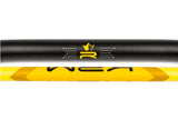 Handlebar 22mm KRM black / yellow