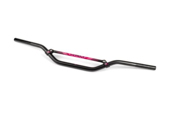 Styre 22mm KRM svart / rosa