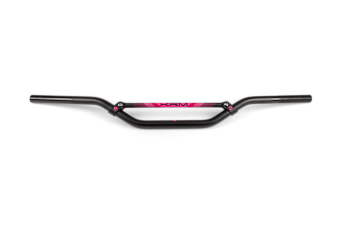Styre 22mm KRM svart / rosa