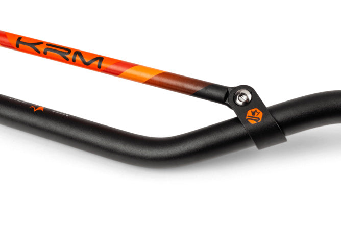 Styre 22mm KRM svart / orange