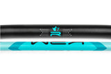 Handlebar 22mm KRM black / turquoise