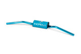 Handlebar 28mm KRM turquoise / hologram with pad