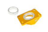 Intake Manifold AM6 / Derbi Stage6 High Flow MK2 34mm Yellow