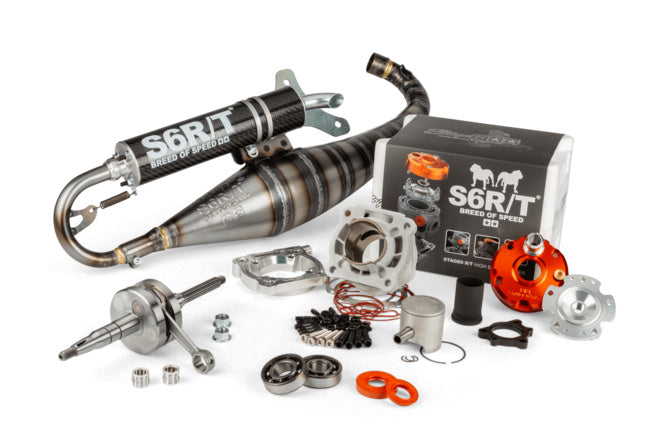 Tuning Kit cylinder - vevaxel - avgassystem Stage6 R/T 70 Minarelli horisontell