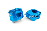 Handlebar Clamps 22 - 28mm blue