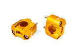 Handlebar Clamps 22 - 28mm gold