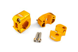Handlebar Clamps 22 - 28mm gold