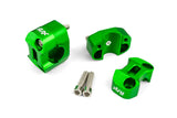 Handlebar Clamps 22 - 28mm green