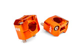 Handlebar Clamps 22 - 28mm orange