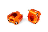 Handlebar Clamps 22 - 28mm orange