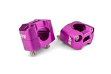 Handlebar Clamps 22 - 28mm purple