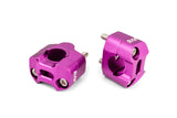Handlebar Clamps 22 - 28mm purple