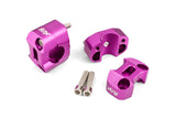 Handlebar Clamps 22 - 28mm purple