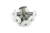 Fairing Screws aluminium M6x15 white (x6)