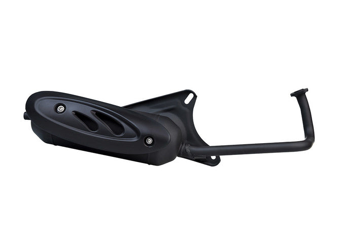 Avgassystem Scooter 50 4T GY6 Tecnigas Silent Pro Svart